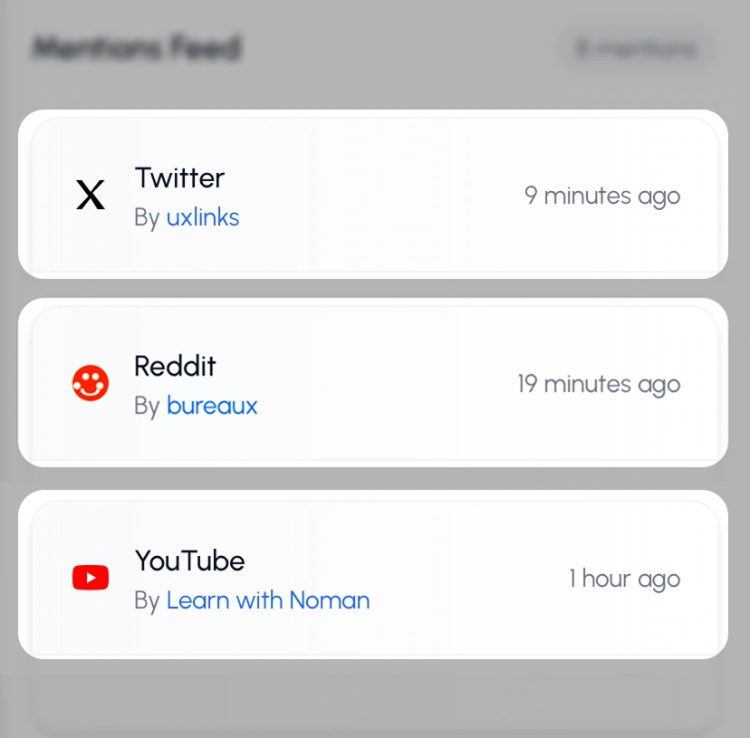 Sources monitoring preview